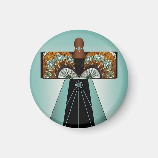 天使の緑 マグネット (正面)