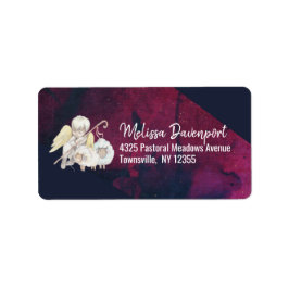 天使の羊飼い羊とラブス・パストラル ラベル