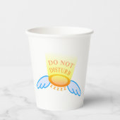 天使の翼が邪魔しない 紙コップ (正面)