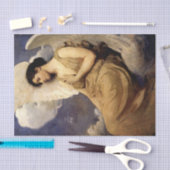 『天使の翼で』 薄葉紙 (クラフト)