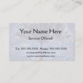 天使の翼との静まる生命の樹 名刺 (裏面)