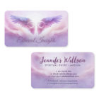 天使の翼とインフィニティシンボル – 優しいパステル