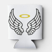 天使の翼とハロー 缶クーラー (裏面)