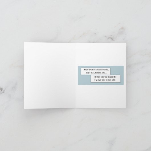 天使の翼に カード (内部)