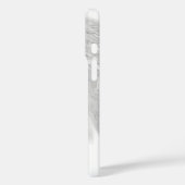 天使の翼のみ半分の邪悪モノグラムおもしろい Case-Mate iPhoneケース (裏面 / 左)