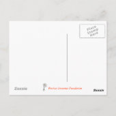 天使の翼の中で ポストカード (裏面)