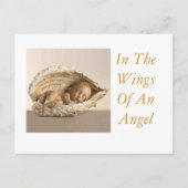 天使の翼の中で ポストカード (正面)