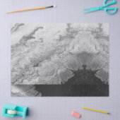 天使の翼の天国の白写真パターンのどの石 薄葉紙 (クラフト)