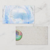 天使の翼の抽象的な天使の名刺 名刺 (正面/裏面)