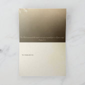 天使の翼の挨拶状-おあつらえのテンプレート カード (内部)