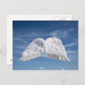 天使の翼を乾燥させる。 ポストカード (正面/裏面)