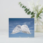 天使の翼を乾燥させる。 ポストカード (スタンド正面)