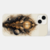 天使の翼を持つ天界の剣 Case-Mate iPhoneケース (裏面 (横))