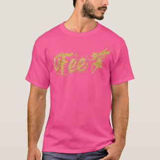天使の翼を持つ妖精の女神 Tシャツ