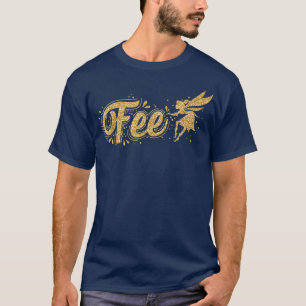 天使の翼を持つ妖精の女神 Tシャツ