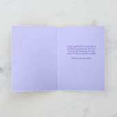 天使の翼カード サンキューカード (内部)