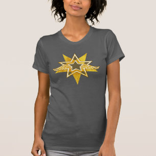 天使の翼ゴールデンスターTシャツ Tシャツ
