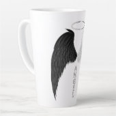 天使の翼 カフェラテマグ (左アングル)