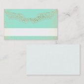 天使の翼、クリスチャン、スピリチュアル、名刺 名刺 (正面/裏面)