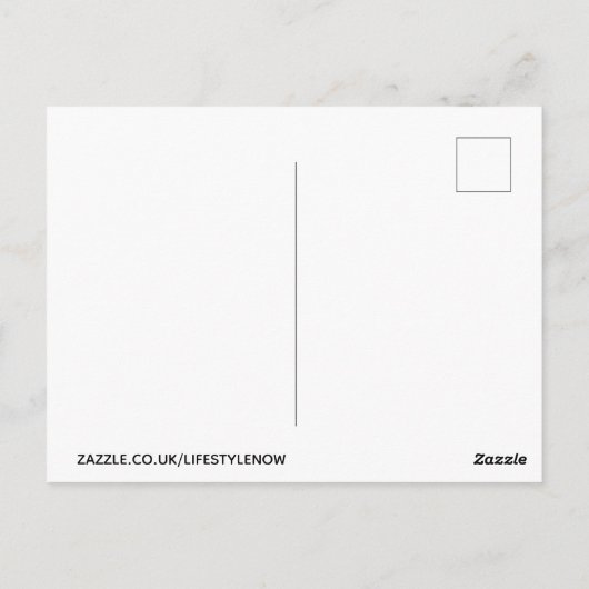 天使の翼 ポストカード (裏面)