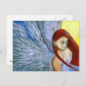 天使の翼 ポストカード (正面/裏面)