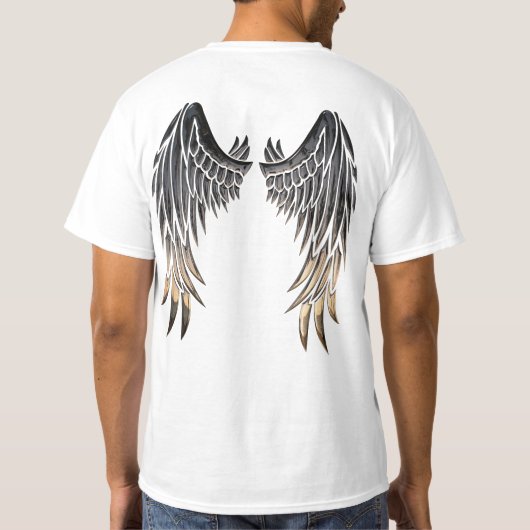 天使の翼 Tシャツ (裏面)
