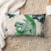 天使の考え ランバークッション (ブランケット)