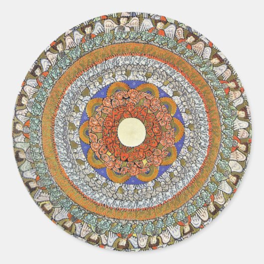 天使の聖歌隊 ラウンドシール (正面)