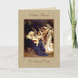 天使の聖歌 宗教的 祈福された母 シーズンカード