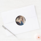 天使の聖母キリス賛美トの歌 ラウンドシール (封筒)