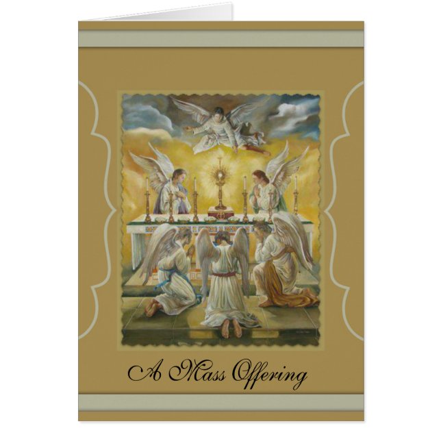 天使の聖餐式の崇敬の祭壇のMonstrance (正面)