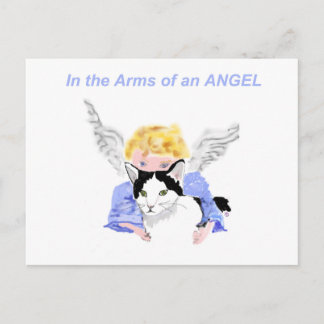 天使の腕に ポストカード