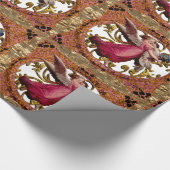 天使の腕の愛と保護 ラッピングペーパー (角)