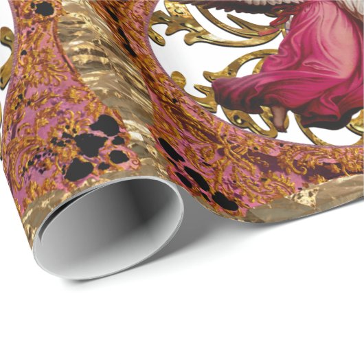 天使の腕の愛と保護 ラッピングペーパー (ロールコーナー)