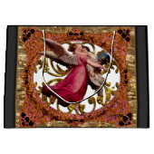 天使の腕の愛と保護 ラージペーパーバッグ (正面)