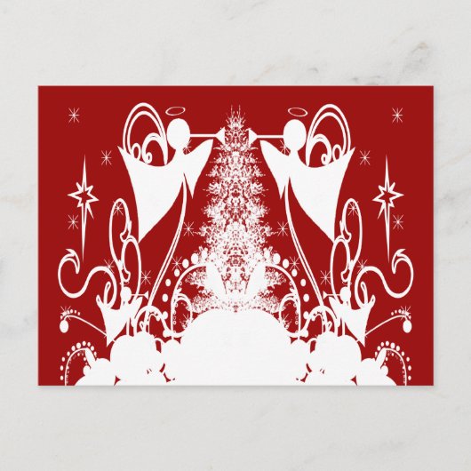 天使の色の変更 – カスタマイズ ポストカード (正面)