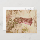 天使の菓子のクリスマス シーズンポストカード (正面/裏面)