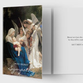 天使の葬儀のサンキューカード|の歌 カード