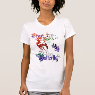 天使の蝶ワイシャツ Tシャツ