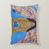 天使の装飾用クッション アクセントクッション (正面(垂直))