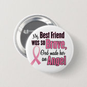 天使の親友の乳癌のTシャツ及び服装 缶バッジ (正面&裏面)