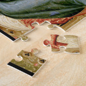 天使の訪問、マスターのBertram著c. 1400-10年 ジグソーパズル (側面)