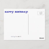 天使の誕生日 ポストカード (裏面)