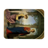 天使の賛辞、または受胎告知, 1860 マグネット (横)