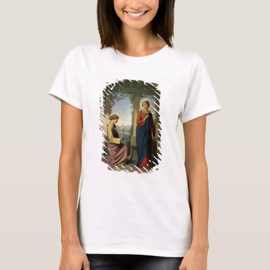 天使の賛辞、または受胎告知， 1860 Tシャツ (正面)