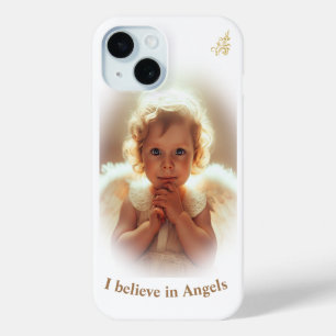 天使の赤ちゃん iPhone 15ケース