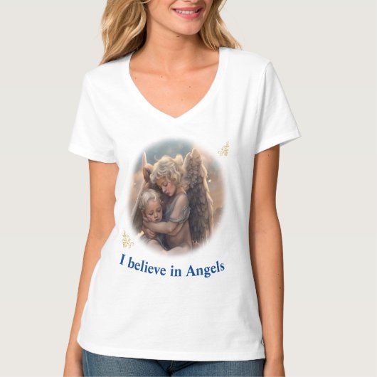天使の赤ちゃん Tシャツ (正面)