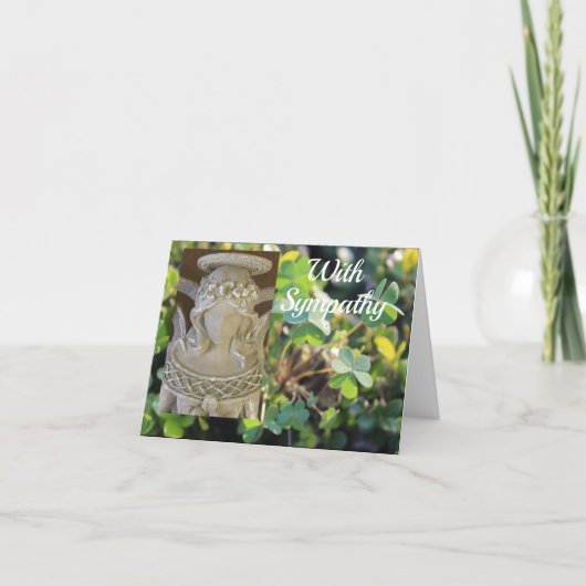 天使の追悼カード カード (正面)