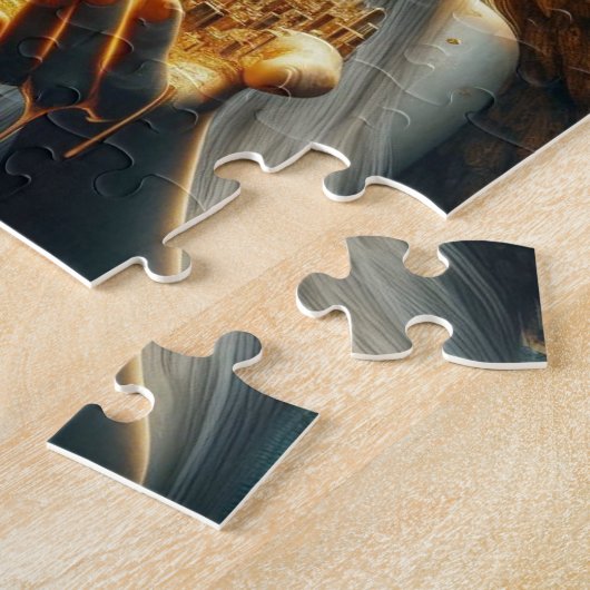 天使の都のための涙 ジグソーパズル (側面)