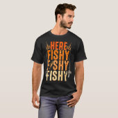 天使の釣り モチベーションを高める言葉 Tシャツ (正面フル)